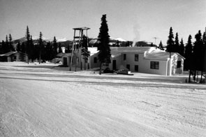 Former Catholic mission at Utshimassit. Photo courtesy Peter Armitage.