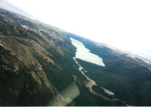 View of Kautatikumit-shipu. Photo courtesy Gerry Penney.